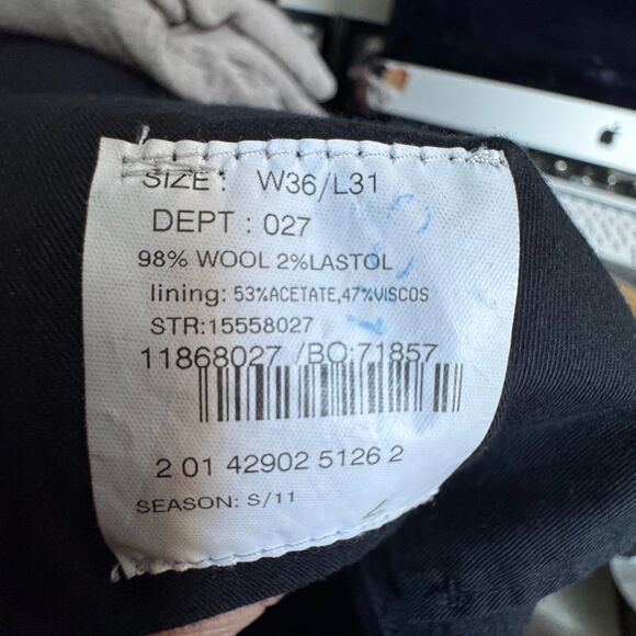 Brooks Brothers 346 Stretch 2pc Full Suit Coat Jacket Size 42R Pants 36 X 31L - Picture 11 of 13